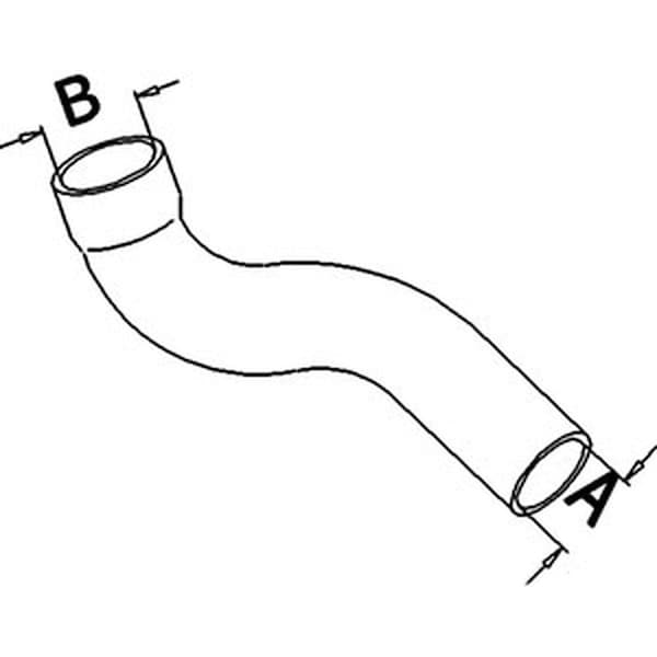 Aftermarket New Top Radiator Hose Fits John Deere Tractor 3050 3650 2955 3155 L56304 - main